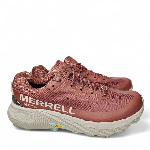 Merrell Agility Peak 5 Gore Tex Trail Running Shoes Waterproof Womens 8 Vibram - Picture 1 of 15